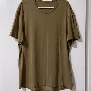 Men's Casual Lululemon Tan T-Shirt